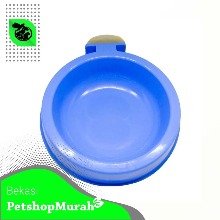Tempat Makan Kandang Kucing Anjing Kelinci Pet Dish Size L