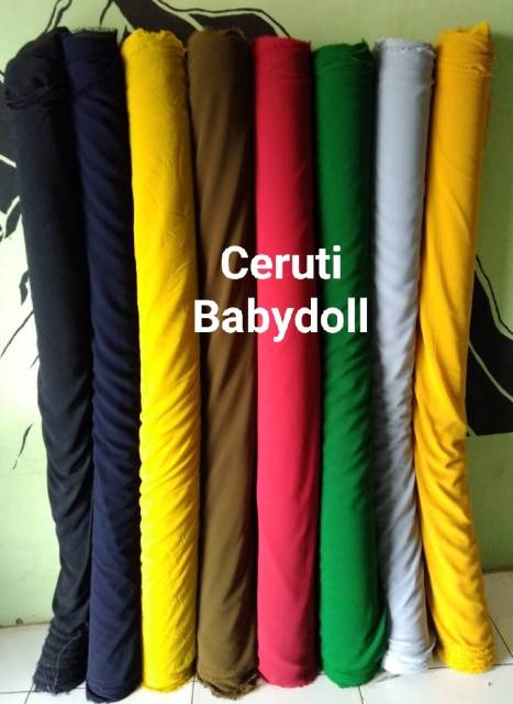 Ceruti babydoll premium(per 0.5m)