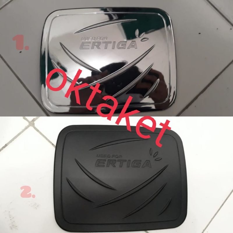 tank cover All new Ertiga 2018 -2021 hitam chrome