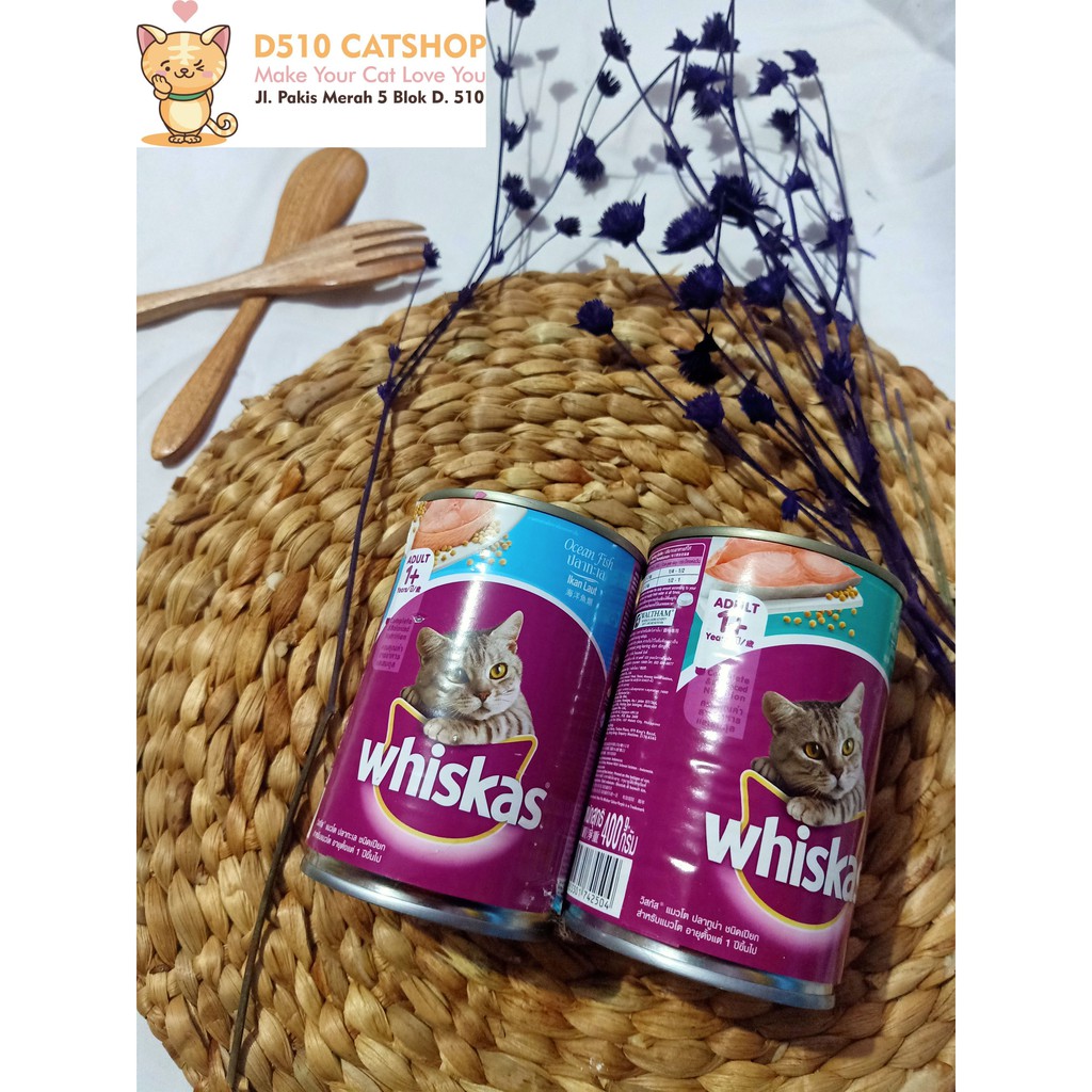 Whiskas Adult Kaleng 400 Gram