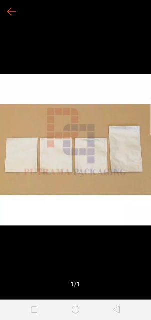Saset Aluminium Foil Seal U 8x9 Kpack Tanpa Zipper / Kemasan Kopi 12 Gram (isi 100 Pcs)