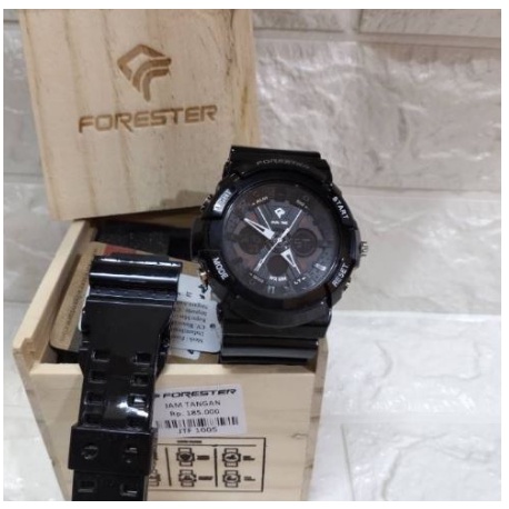 Jam Tangan Forester JTF1005 Da Wacth CR2016 Original ARS