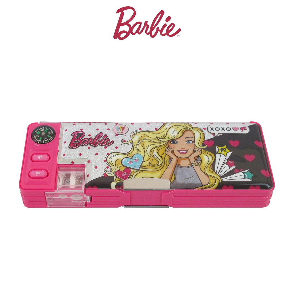 

BARBIE Tempat Pensil Magnet / Magnetic Vinyl Pencil Case / Tepak Pensil Magnet / Tempat Alat Tulis BB20016