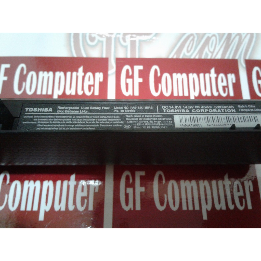 Original Baterai Laptop Toshiba Satellite C50 C50D C55 C55D C55D-B C55T L50 L55 L55D L55T Series