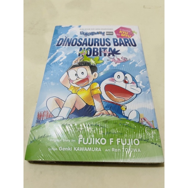 Buku komik doraemon movie dinosaurus baru nobita