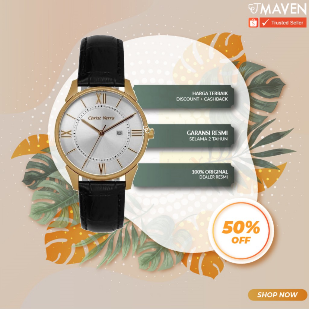 Jam Tangan Christ Verra CV 71151L-25 SLV (MV)