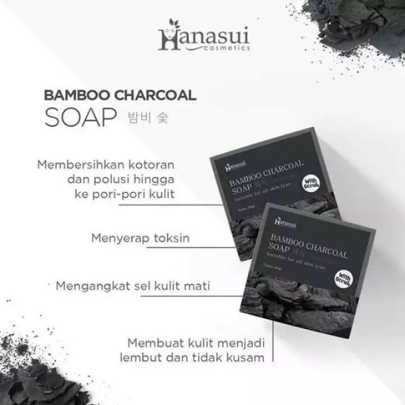 HANASUI Bar Soap Sabun Batang