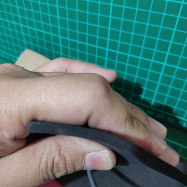 

◌ Spon Busa Ati EVA Foam Tebal 10 mm HTM PTH 120 x 210 JUAL PER LEMBAR - Hitam ☪