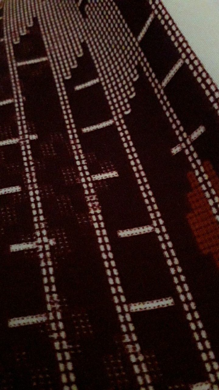 Kemeja Batik Pria Lengan Panjang Bl46 Katun Motif Modern Dixmont Semi Slimfit Premium