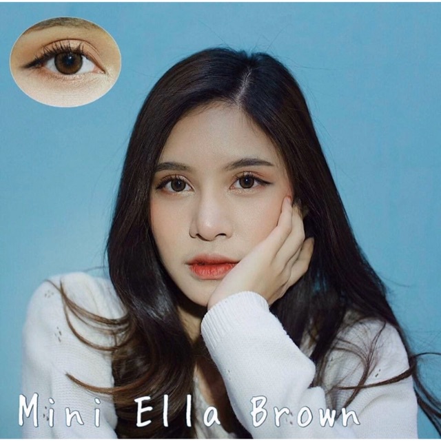 Softlens Mini Ella Brown Kitty Kawaii
