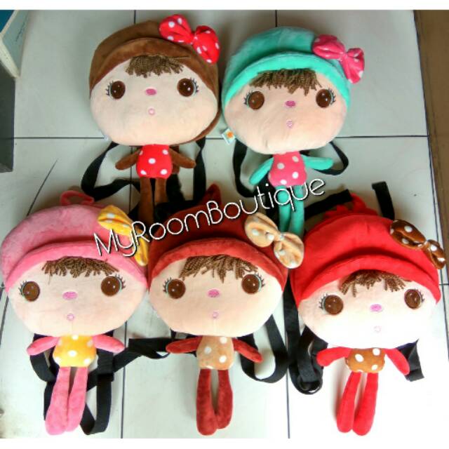 Backpack Tas Ransel Anak Boneka Fullbody Me too Angela