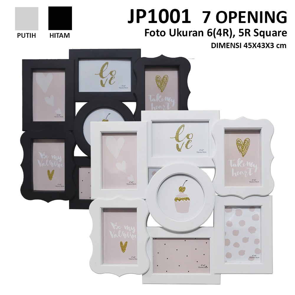 Bingkai Foto Plastik Frame Foto Jp1001 7 Op Uk Foto 6 4r Dan 5r