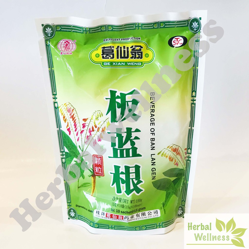 

Beverage Of Ban Lan Gen (Ge Xian Weng) - Teh Panas Dalam