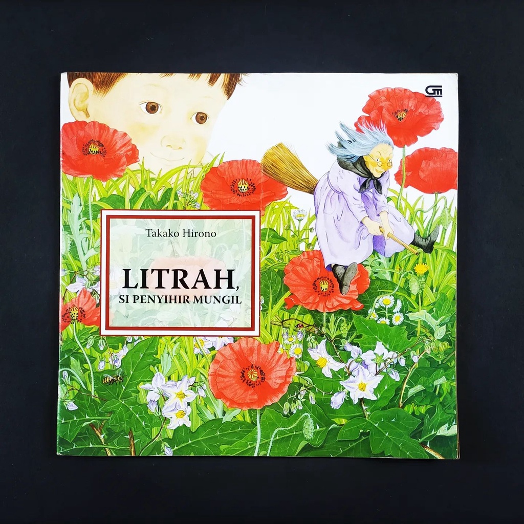 Buku Anak Langka Takako Hirono Litrah Si Penyihir Mungil