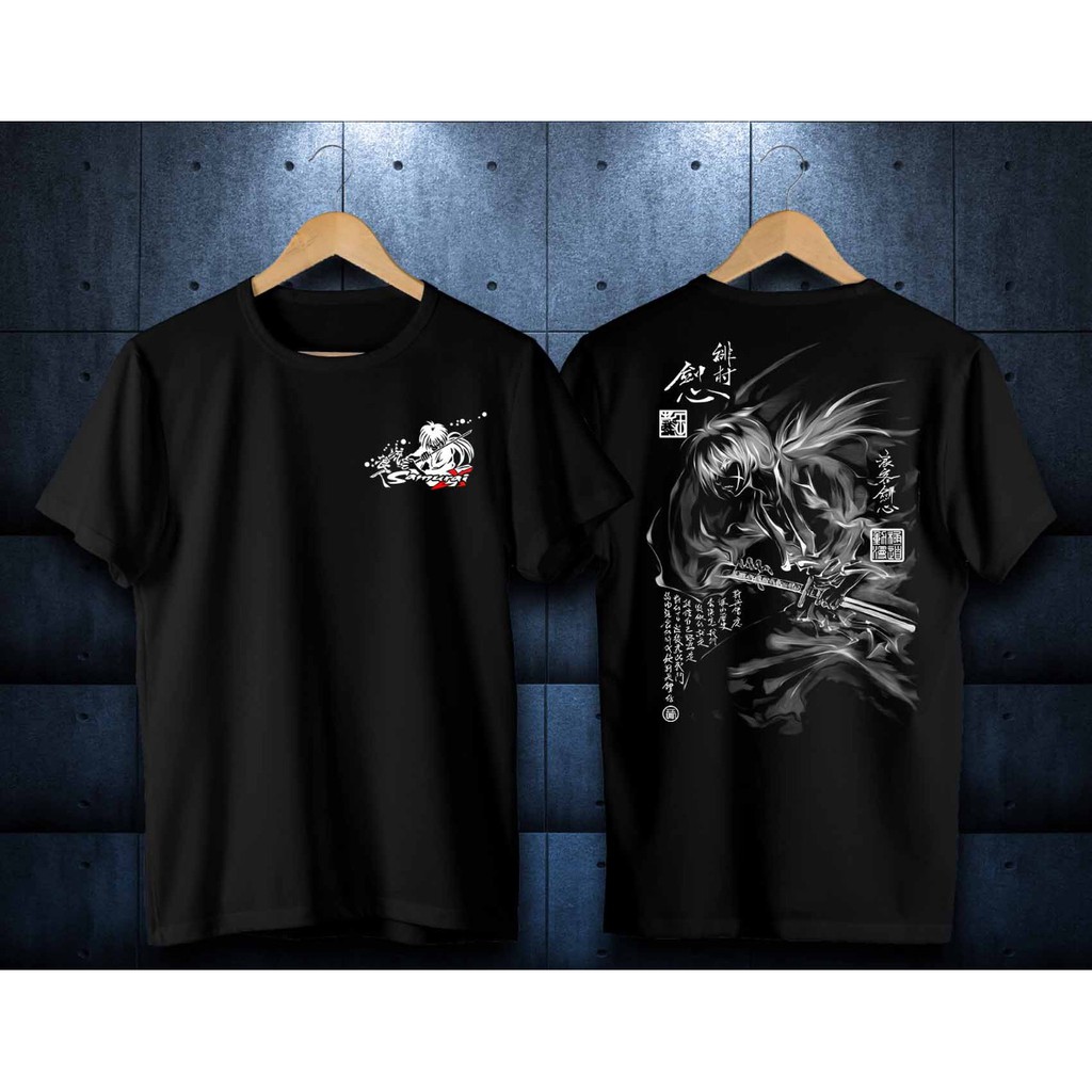 SULTANA [Bisa Bayar Dirumah] BAJU SAMURAI ABSTRAK/ BAJU KAOS PRIA/ATASAN PRIA SAMURAI JEPANG PRIA BA
