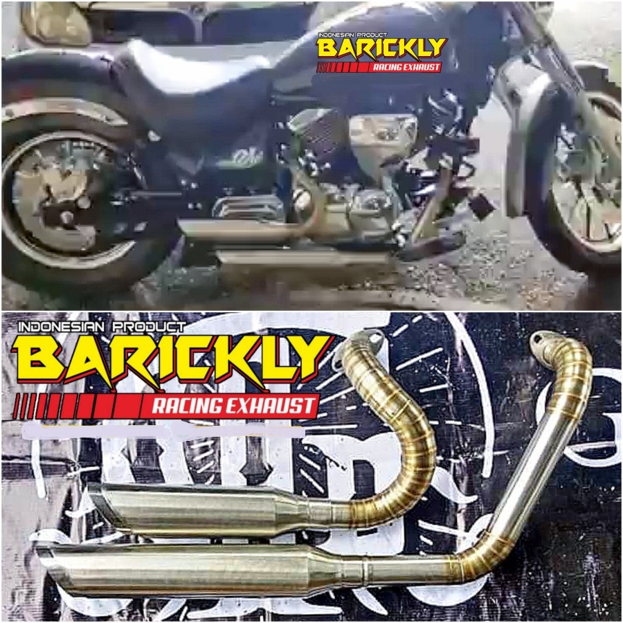 Knalpot Custom Motor SM Sport V16 Fullsystem