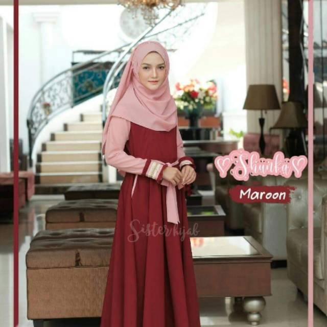 GAMIS CANTIK/ GAMIS SET/ ORIGINAL SISTER HIJAB/SHUNKA DRESS/ GAMIS TERLARIS