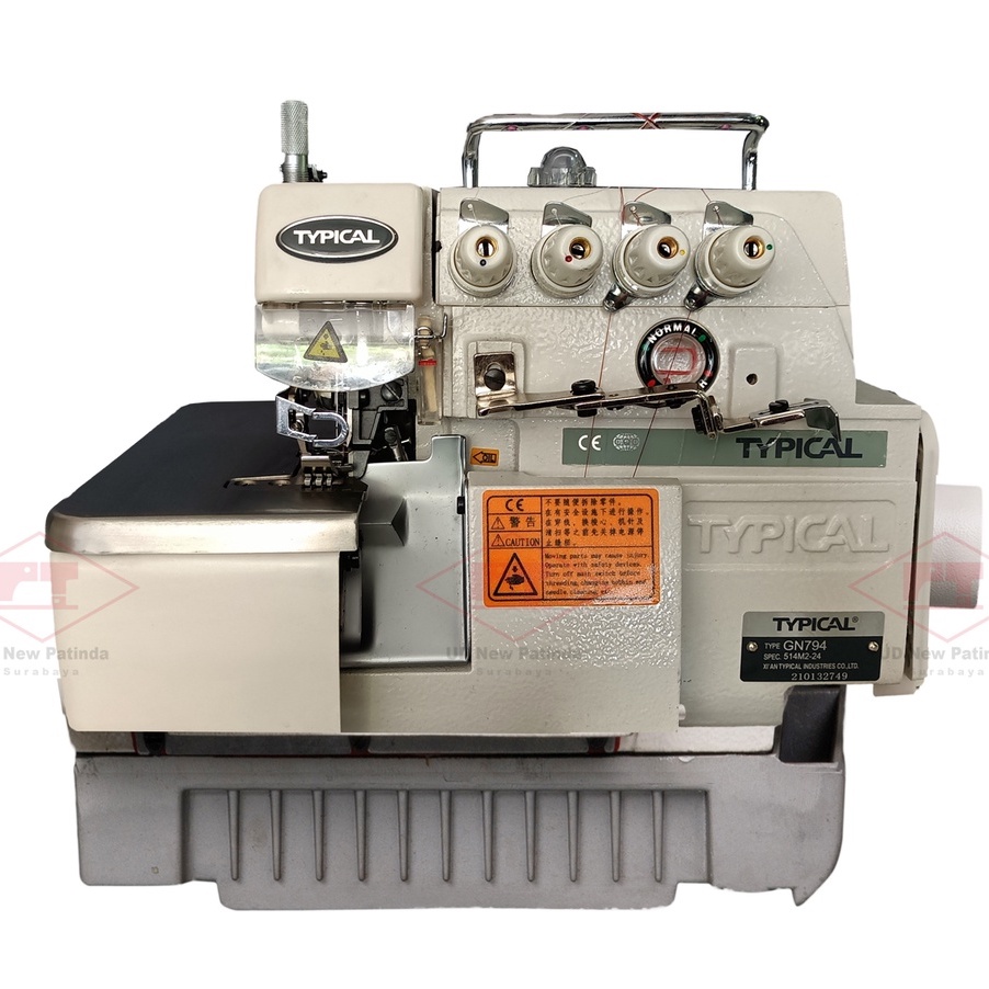 Mesin Obras 4 Benang Typical GN794 / GN-794 (Mesin Obras Benang 4 Industrial)