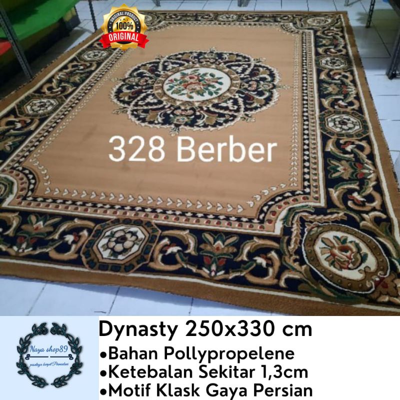 Karpet Permadani Dynasty Super Jumbo 250x330cm.