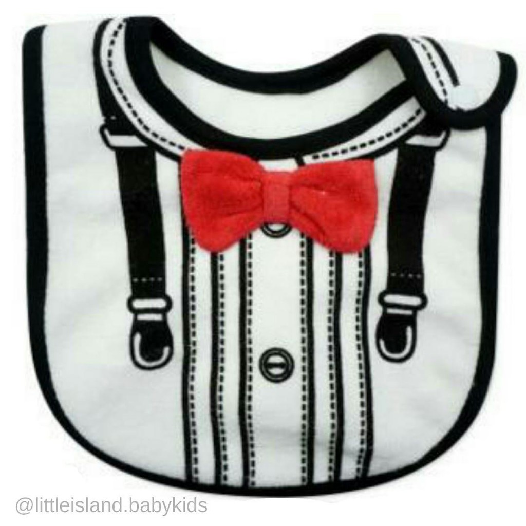 LIN073 Baby Bib/ Slabber/ Clemek Bayi Cotton Blends Premium