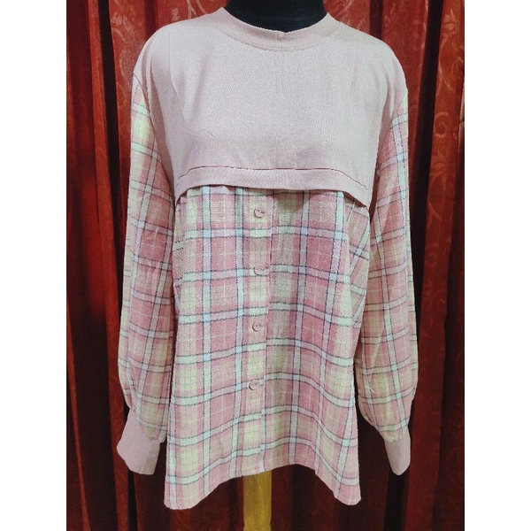 Atasan Zara Woman Pink