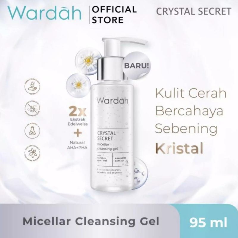 Wardah Crystal Secret Micellar Gel 95ml