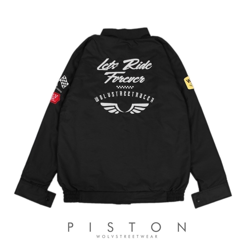 Jaket Piston Jaket Racing Jaket Wolv Original Product Jaket Parasut Jaket Outdoor Jaket Distro