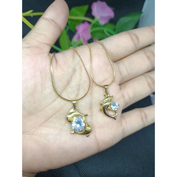 Kalung titanium asli,awet,tahan lama,tidak luntur