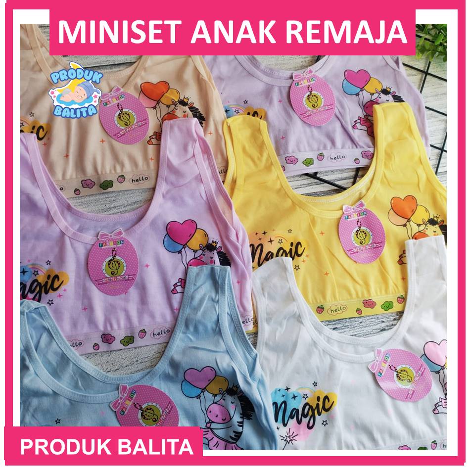 Miniset Anak Perempuan Remaja Karakter Lucu Murah Terlaris