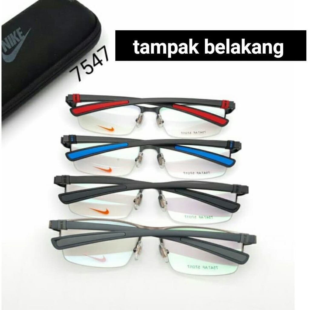 Frame Kacamata Nike 7547 Kacamata Pria Kacamata Minus