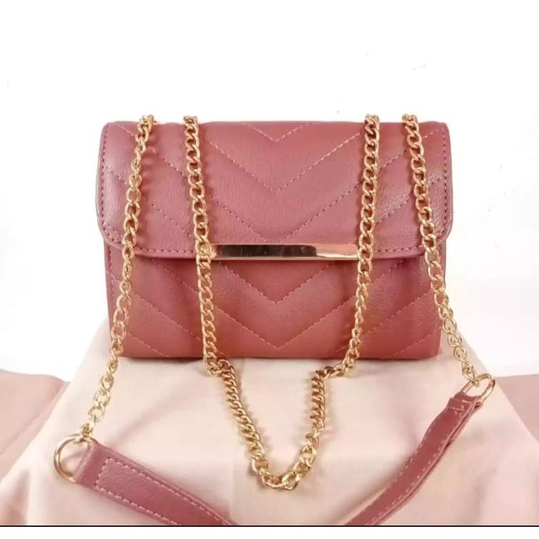 IDH Fashion Tas Selempang Wanita VEVE BEHEL Trendy Terlaris/ ter kece  / Tas Wanita Bordir Cevron new 2022