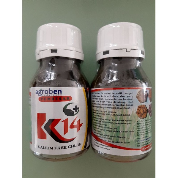 Pupuk pembesar K14 250ml Agroben