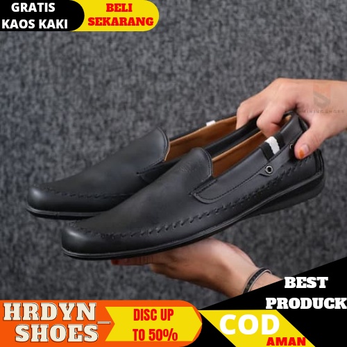 MINING X SEPATU SLIP ON PRIA LOAFER DEWASA SCRAPER KULIT ASLI CASUAL FORMAL SLIP ON PRIA KERJA KANTOR GURU PNS PESTA RESMI NYAMAN || SLIP ON PRIA PANSUS BERKUALITAS 2021