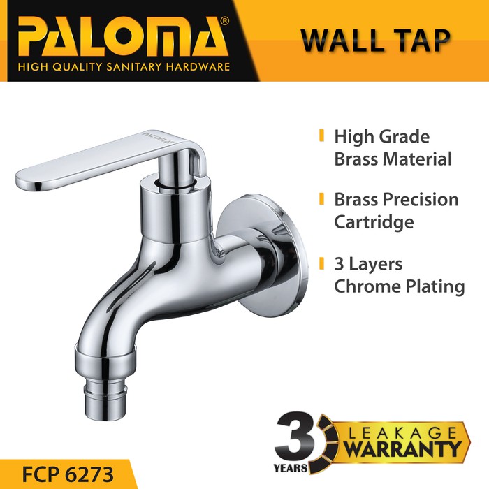 Keran Kran Air Dingin Tembok Wall PALOMA FCP 6273  Taman Garasi MESIN CUCI TAP