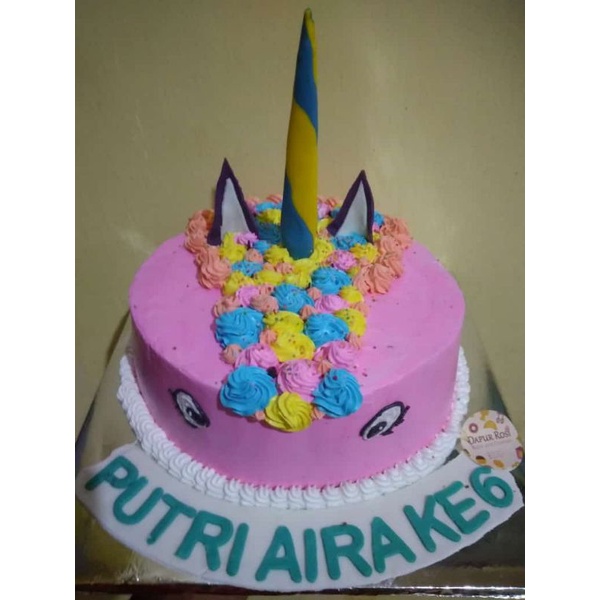 

Kue ultah tema unicorn birthday cake