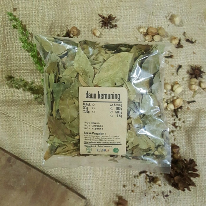 

DAUN KEMUNING KERING 1000 GRAM / 1 KG - Murraya Paniculata - MUR