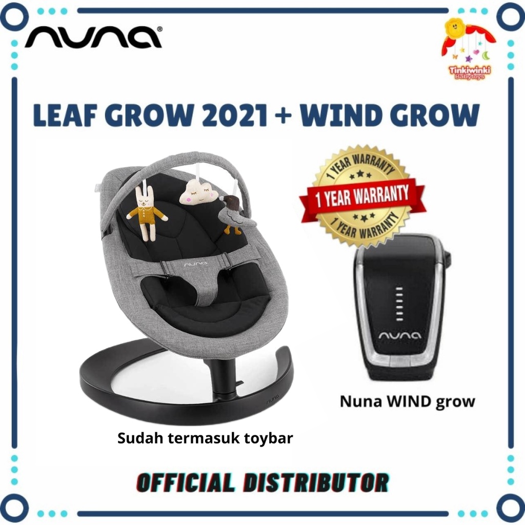 Nuna Leaf Grow 2021 + Wind Grow Package