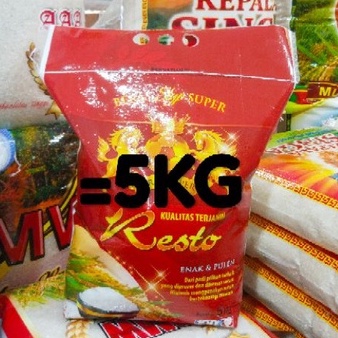 

BERAS RESTAURANT SUPER QUALITY CAP RESTO 5KG 10KG 20KG