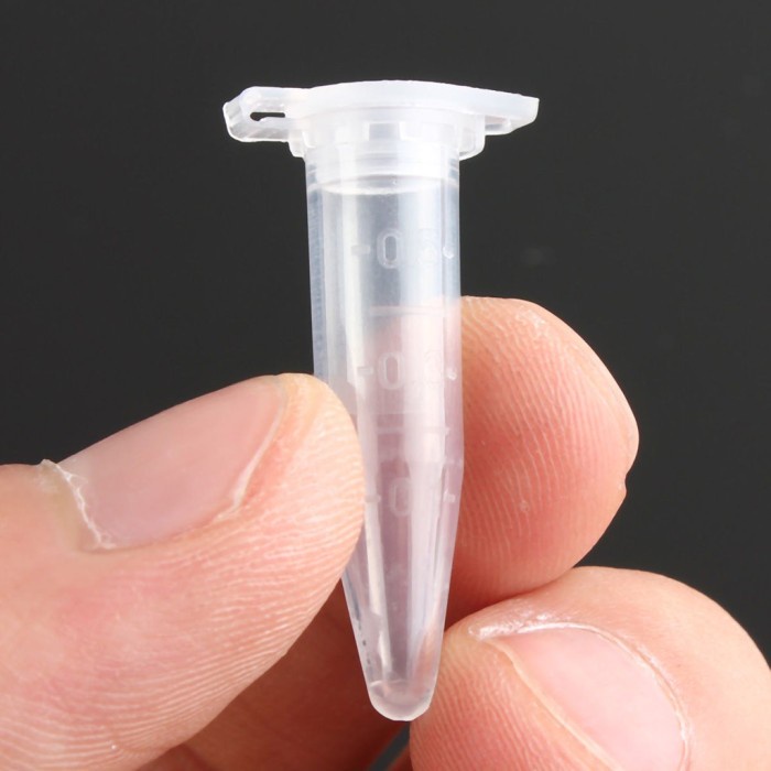 Isi 10 Pcs Lab Clear Micro Plastic Test Tube Isi 0.5mL 1.5mL 5mL 10mL Centrifuge Vial Snap Cap