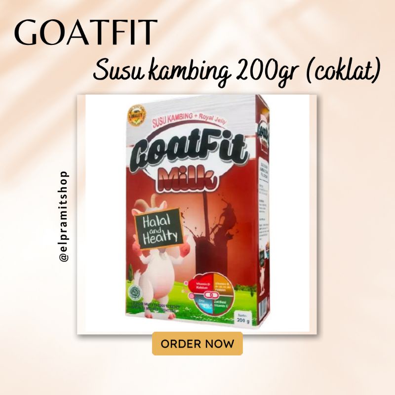 

SUSU KAMBING GOATFIT COKLAT