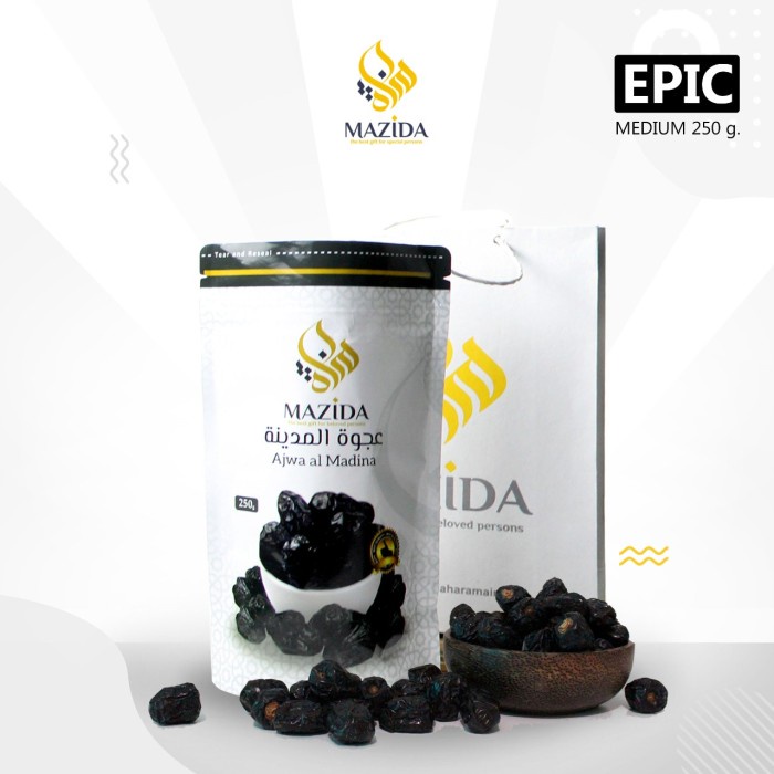 

Kurma Ajwa 250 Gram - Classic Medium