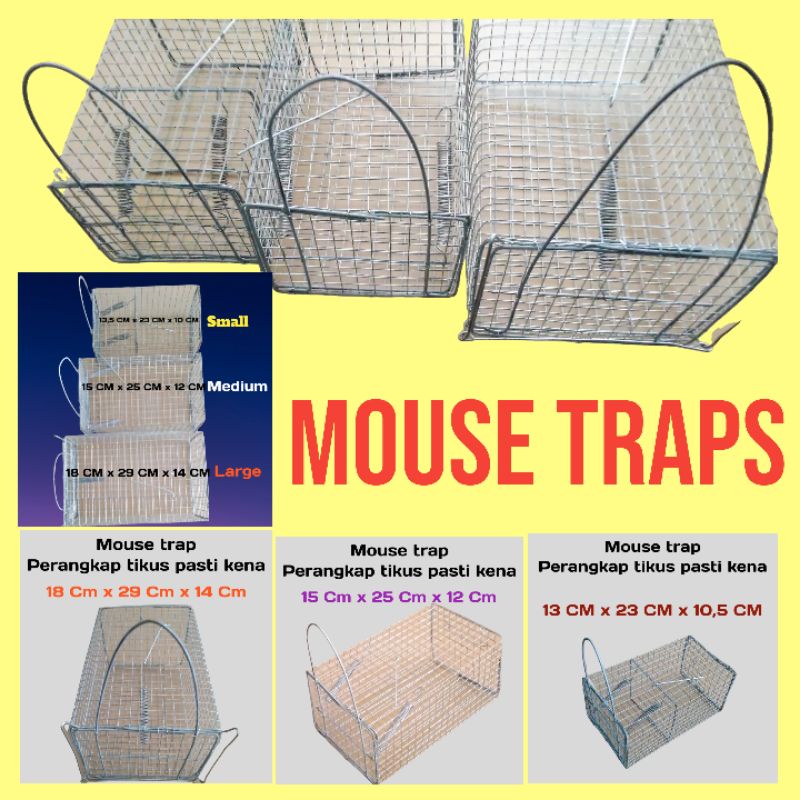 mouse trap perangkap tikus medium 2 varian