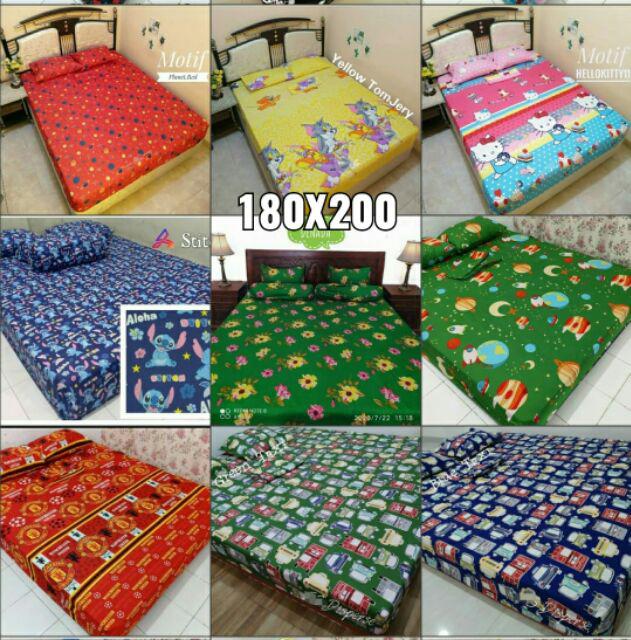 Sprei Homemade Motif Abstrak Warna Kalem Seprai Murah Grosir Terbaru Tidur Nyenyak