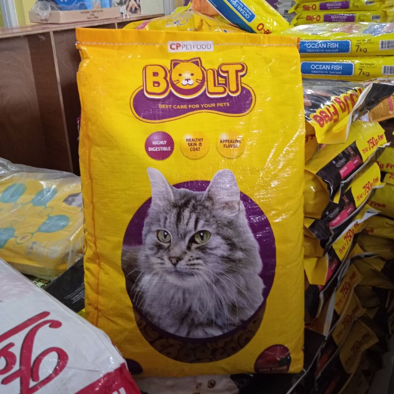 PROMO BOLT MAKANAN KUCING KEMASAN 8KG