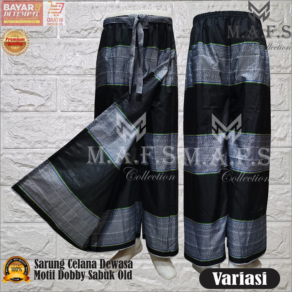 SARUNG CELANA DEWASA &amp; ANAK CELANA SARUNG POLOS MOTIF DOBBY SABUK OLD NEW