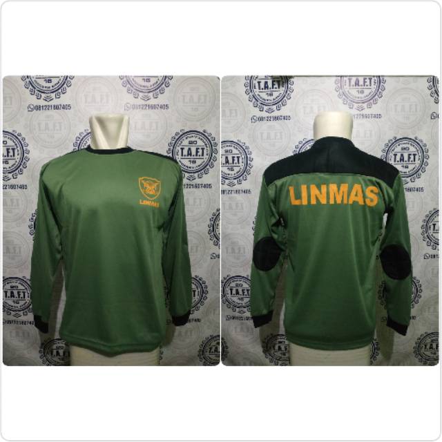 Kaos deker panjang linmas - kaos panjang linmas