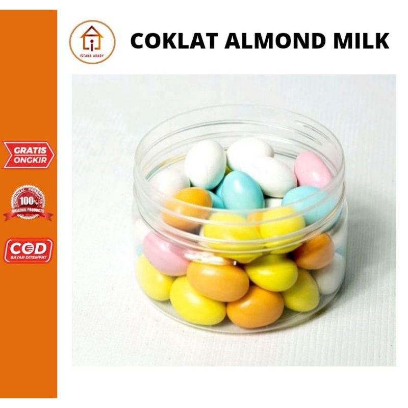 

COKLAT ALMOND MILK 250GR/COKLAT ALMOND