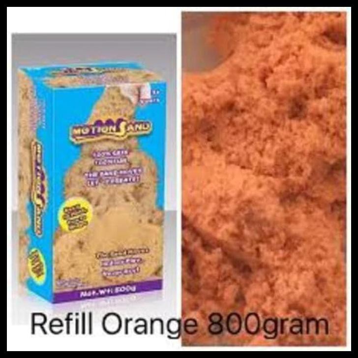 Jual Motion Sand Refill - Orange