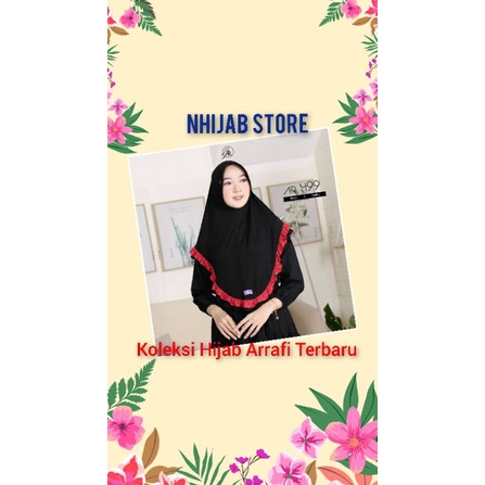 ARRAFFI499 HIJAB KERUDUNG BERGO KHIMAR ELZATTA