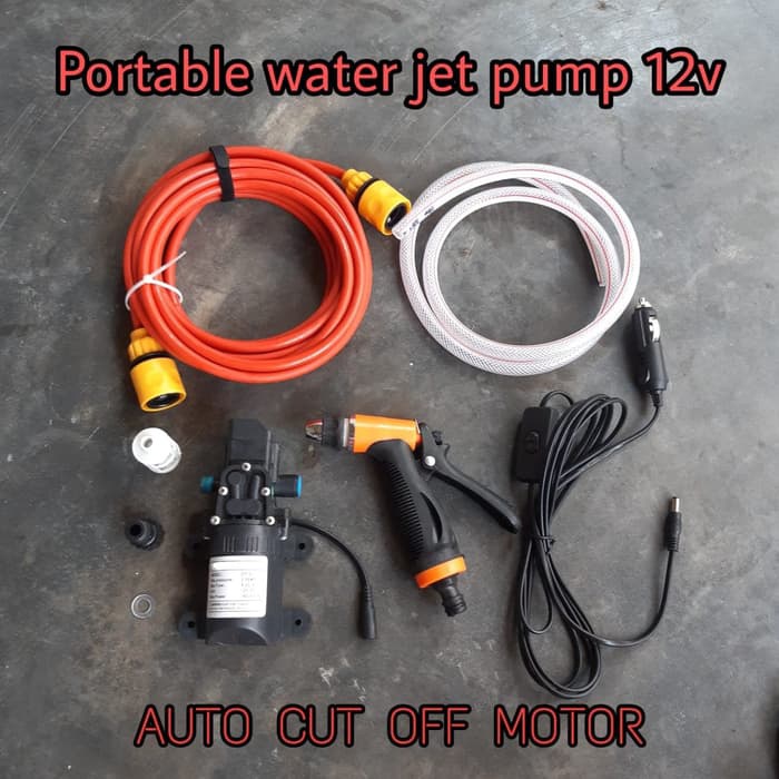 High Pressure Pompa Cuci Car Electric Wash AC Motor Auto Cut OFF Pump